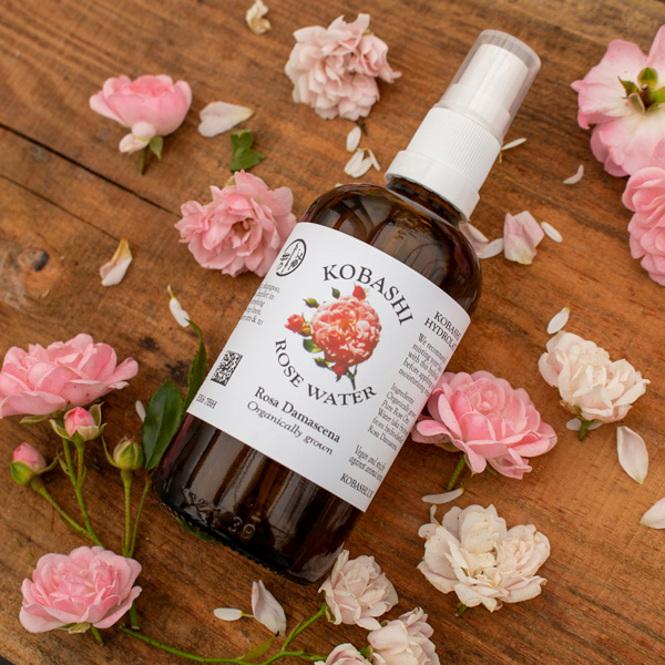 Hydrolat Rose Otto in Amber Glass 100ml